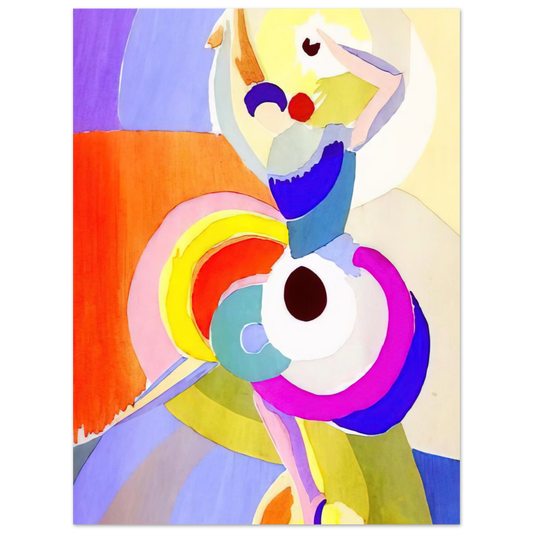 Flamenco Dancer by Sonia Delaunay – art poster