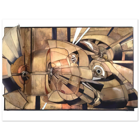 Untitled by Lee Bontecou (1966) – art poster, view 2