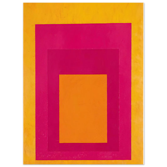 Homage To The Square La Tehuana by Josef Albers (1951) – art poster
