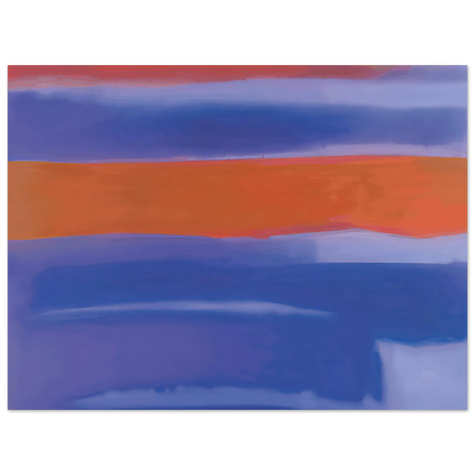 Untitled by Esteban Vicente (1980) – art poster, view 2