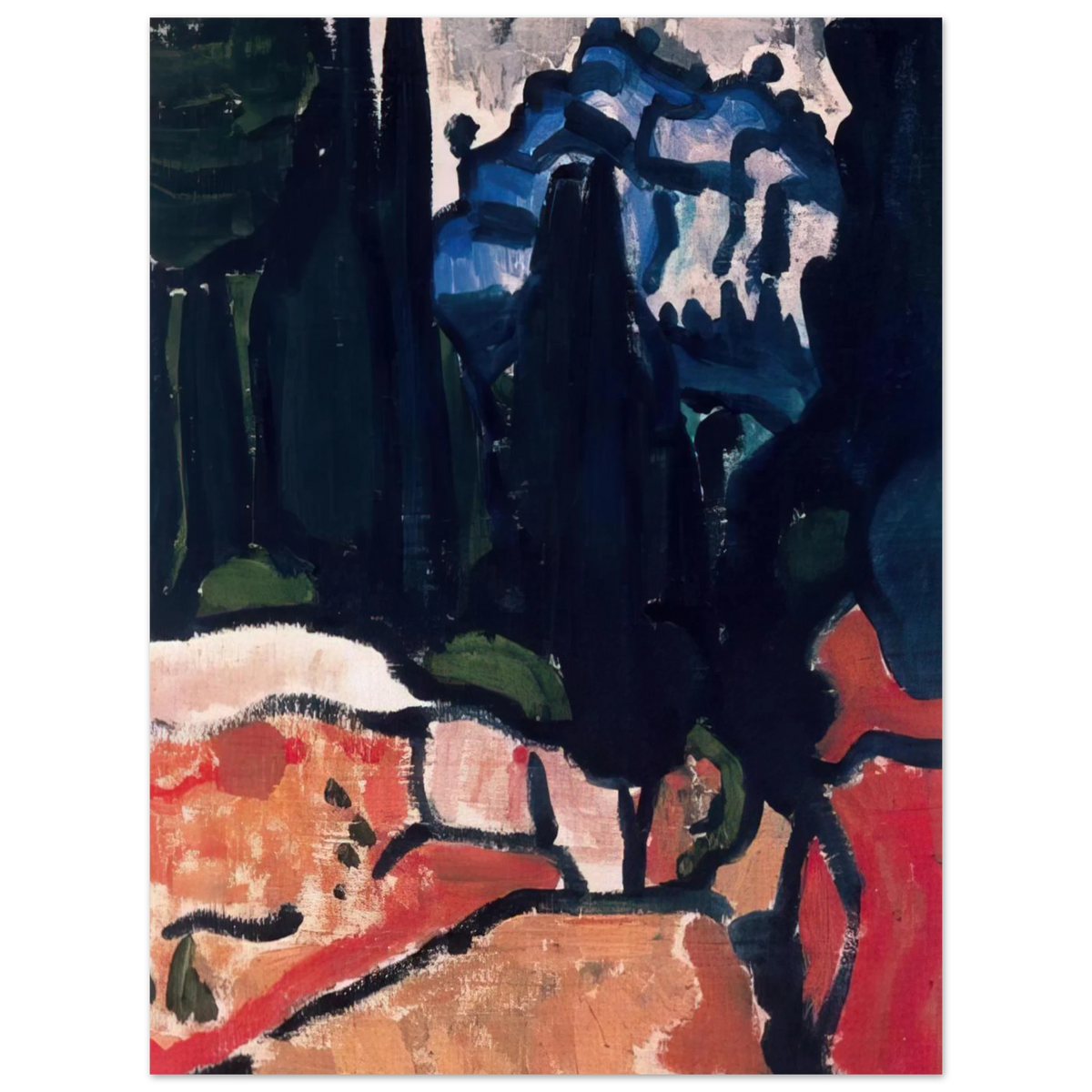 Untitled Artwork No. 2 by Andre Derain – art poster