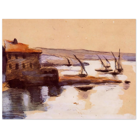 Seascape by Paul Cézanne – art poster, view 2