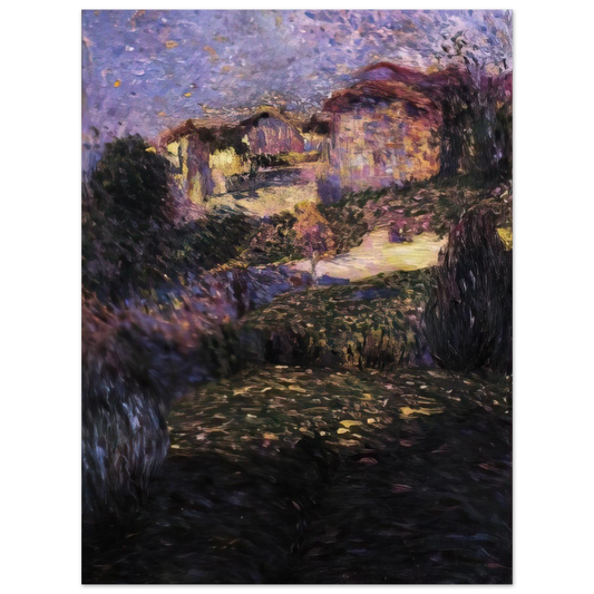 Paesaggio by Carlo Carra (1909) – art poster