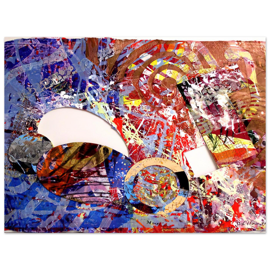 Manet I by Sam Gilliam – art poster, view 2