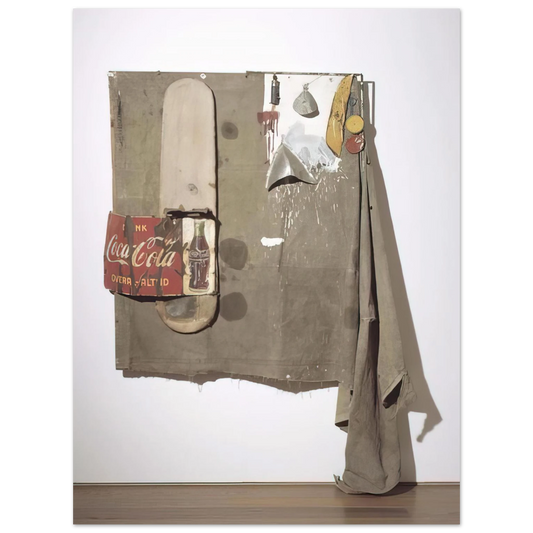 Dylaby by Robert Rauschenberg (1962) – art poster, view 2
