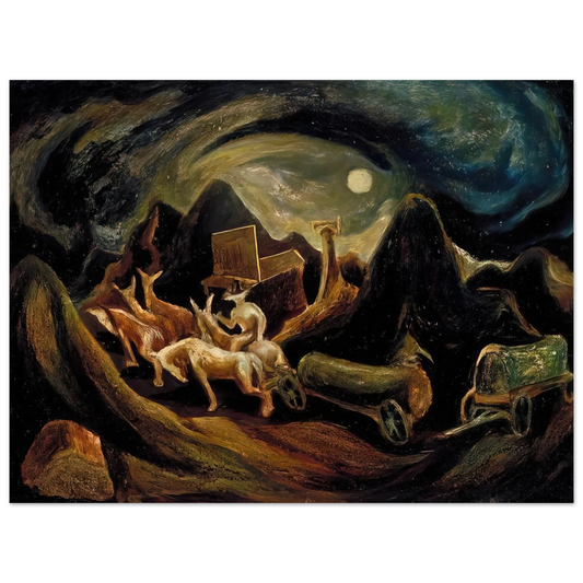 Going West 1 by Jackson Pollock (1935) – art poster, view 2