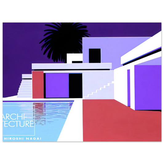 Building No. 1 by Hiroshi Nagai – art poster, view 2