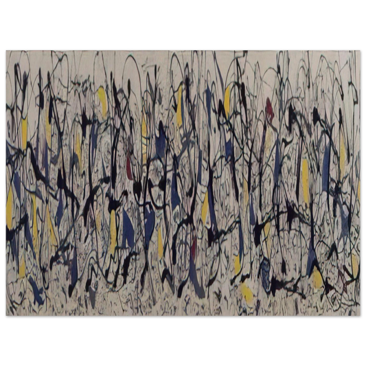 Summertime Number 9a by Jackson Pollock (1948) – art poster, view 2