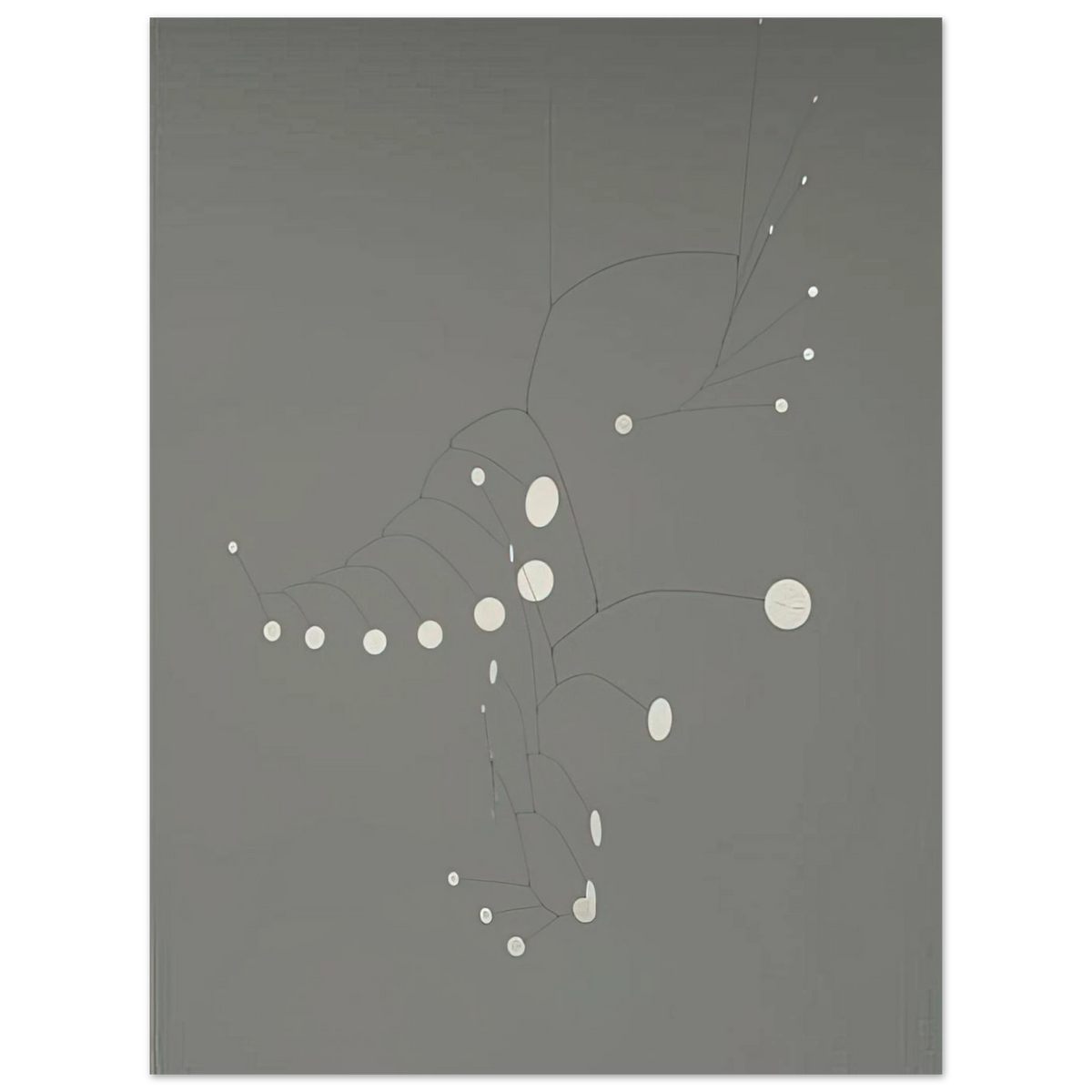 Snow Flurry by Alexander Calder (1948) – art poster, view 2