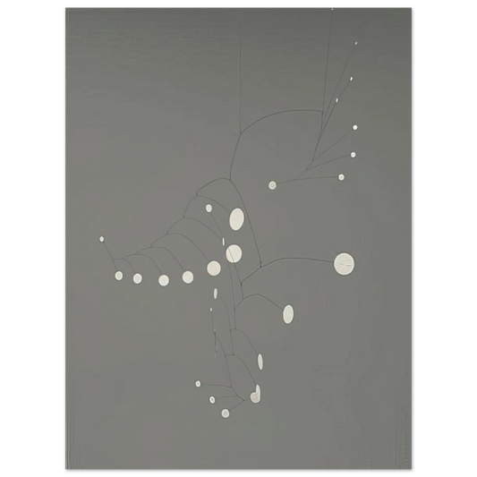 Snow Flurry by Alexander Calder (1948) – art poster, view 2
