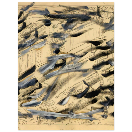 Townscape 6 by Gerhard Richter (1968) – art poster, view 2