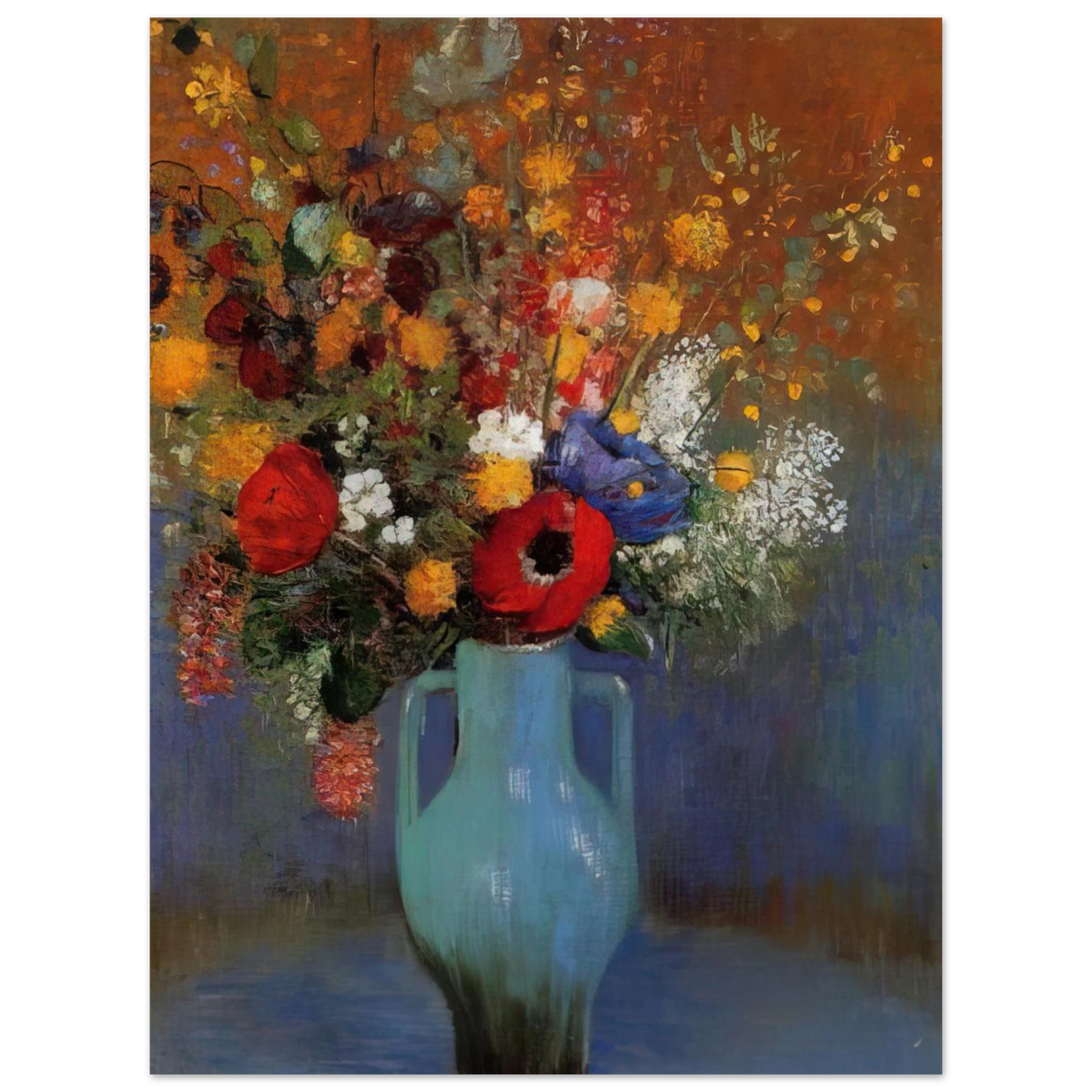 Bouquet Of Wild Flowers 1 by Odilon Redon – art poster