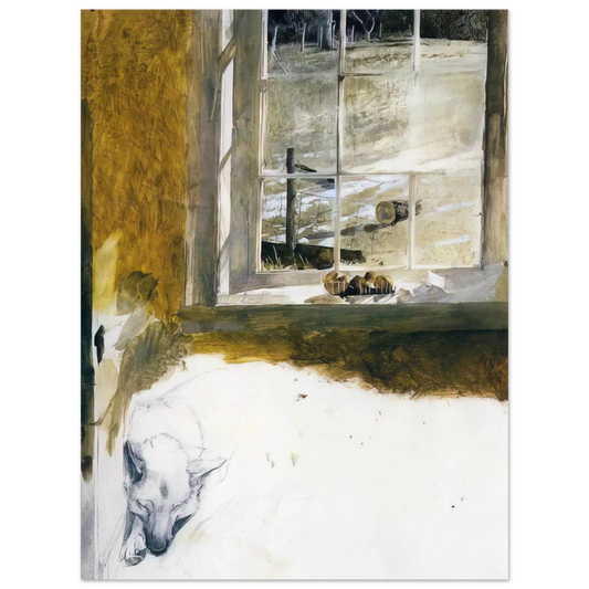 Groundhog Day 3 by Andrew Wyeth – art poster