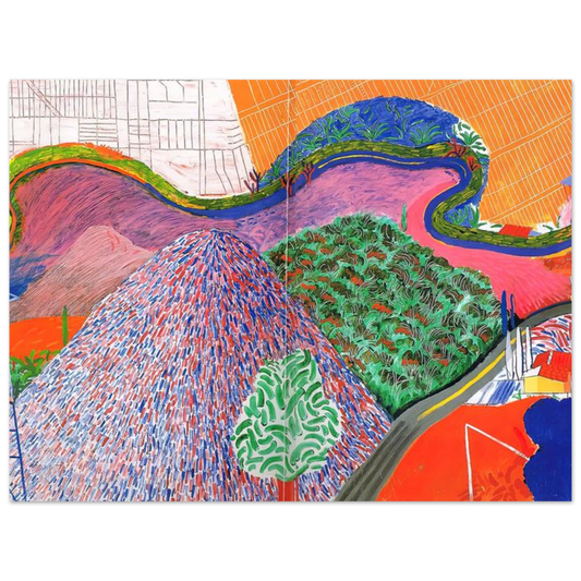 Untitled Artwork No. 2 by David Hockney – art poster