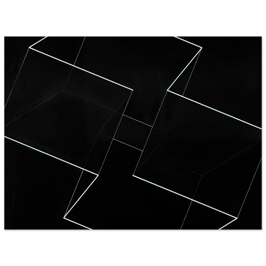 Structural Constellation Alpha by Josef Albers (1954) – art poster