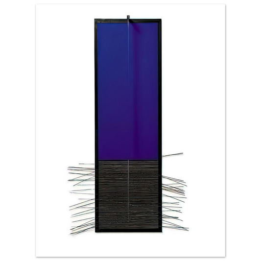 Bleu Vertical by Jesus Rafael Soto – art poster, view 2