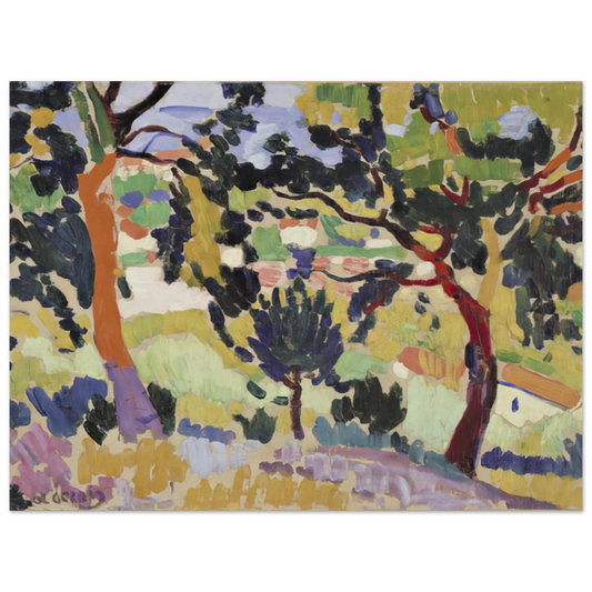 L'Estaque by Andre Derain (1906) – art poster