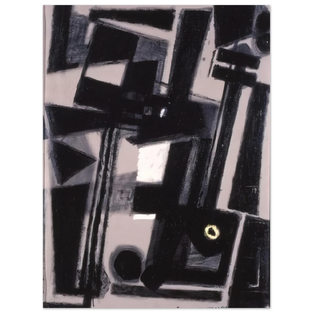 Composition by Enrico Prampolini – art poster, view 2