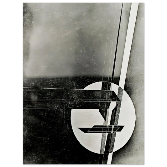 Composition by Laszlo Moholy-Nagy – art poster