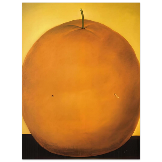 Orange by Fernando Botero – art poster