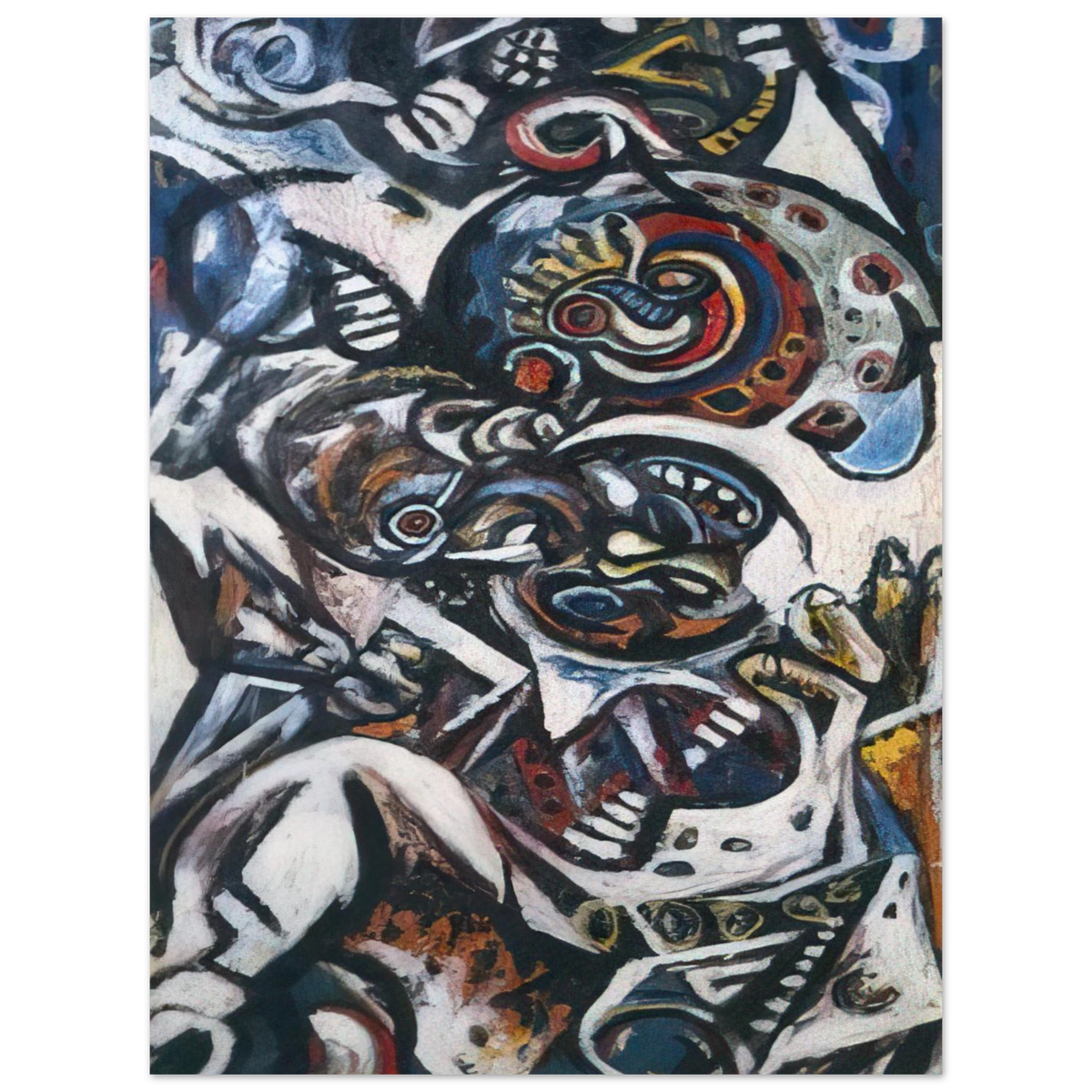 Birth by Jackson Pollock – art poster