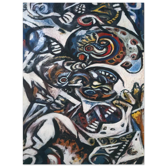 Birth by Jackson Pollock – art poster