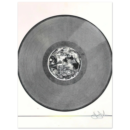 Scott Fagan Record by Jasper Johns (1970) – art poster, view 2