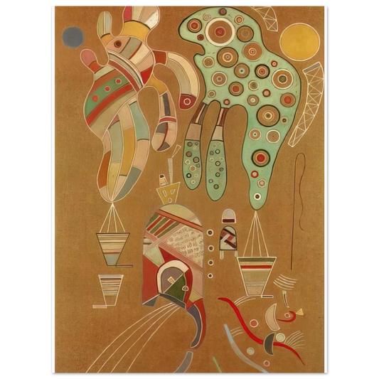 Untitled 1 by Wassily Kandinsky (1941) – art poster, view 2