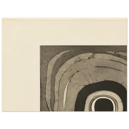 Etching One by Lee Bontecou (1967) – art poster