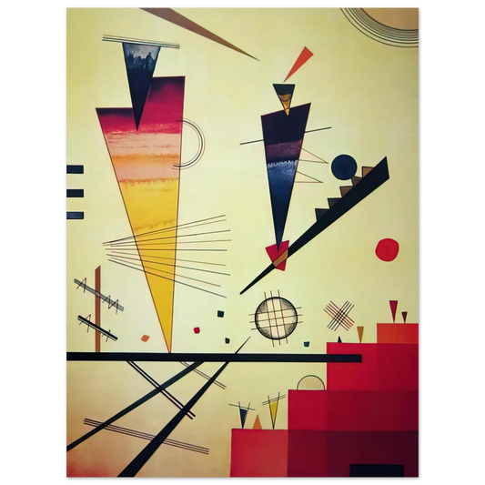 Merry Structure by Wassily Kandinsky (1926) – art poster