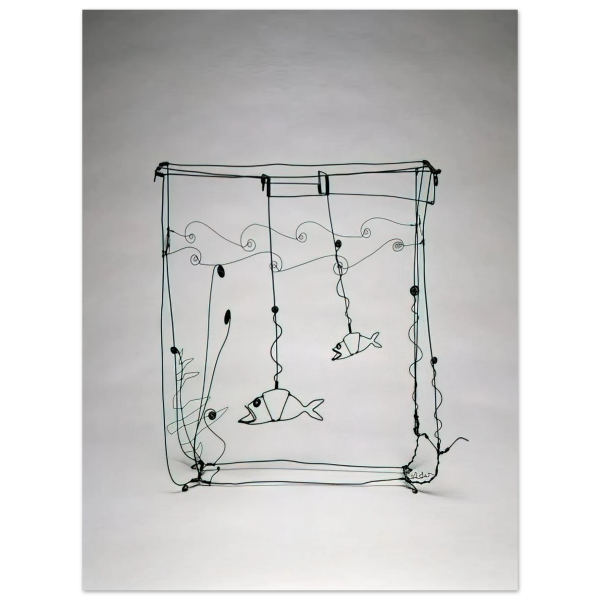Goldfish Bowl by Alexander Calder (1929) – art poster, view 2