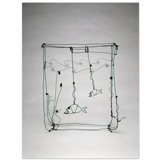 Goldfish Bowl by Alexander Calder (1929) – art poster, view 2