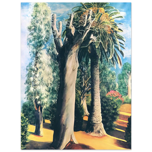 Eucalyptus And Palm by Moise Kisling (1935) – art poster