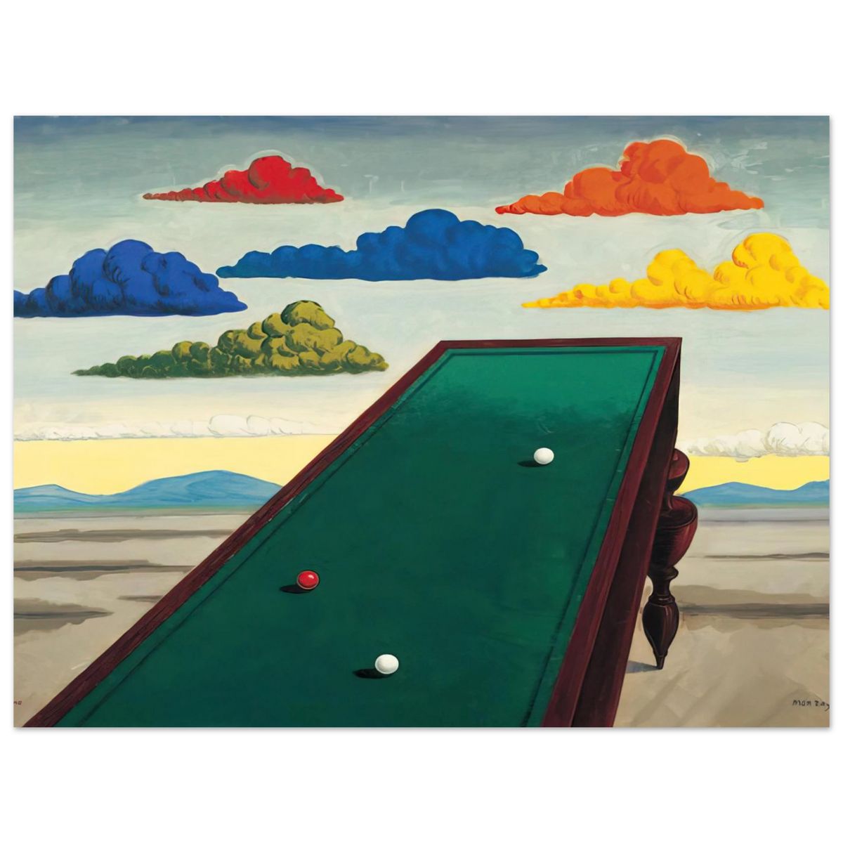 La Fortune by Man Ray – art poster
