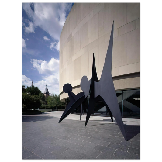 Two Discs by Alexander Calder (1965) – art poster