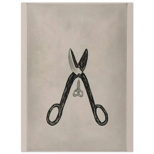 Scissors by Louise Bourgeois (1994) – art poster