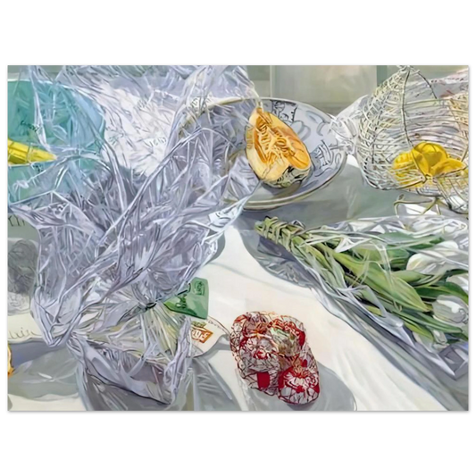 White Tulips by Janet Fish (1999) – art poster, view 2