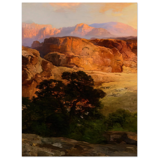 A Water Pocket Northern Arizona by Thomas Moran – art poster, view 2
