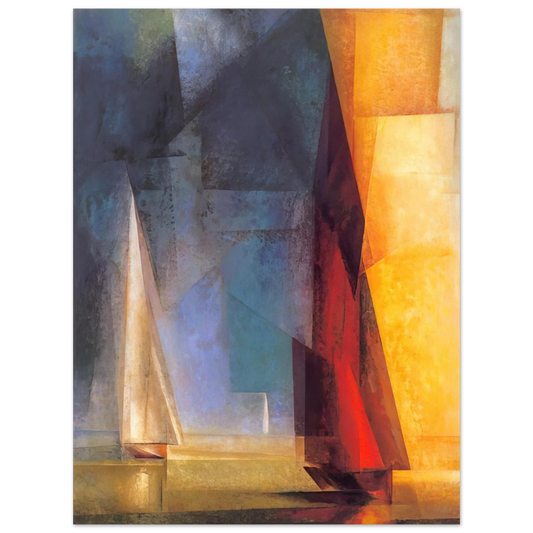 Stiller Tag Am Meer Iii by Lyonel Feininger (1929) – art poster, view 2