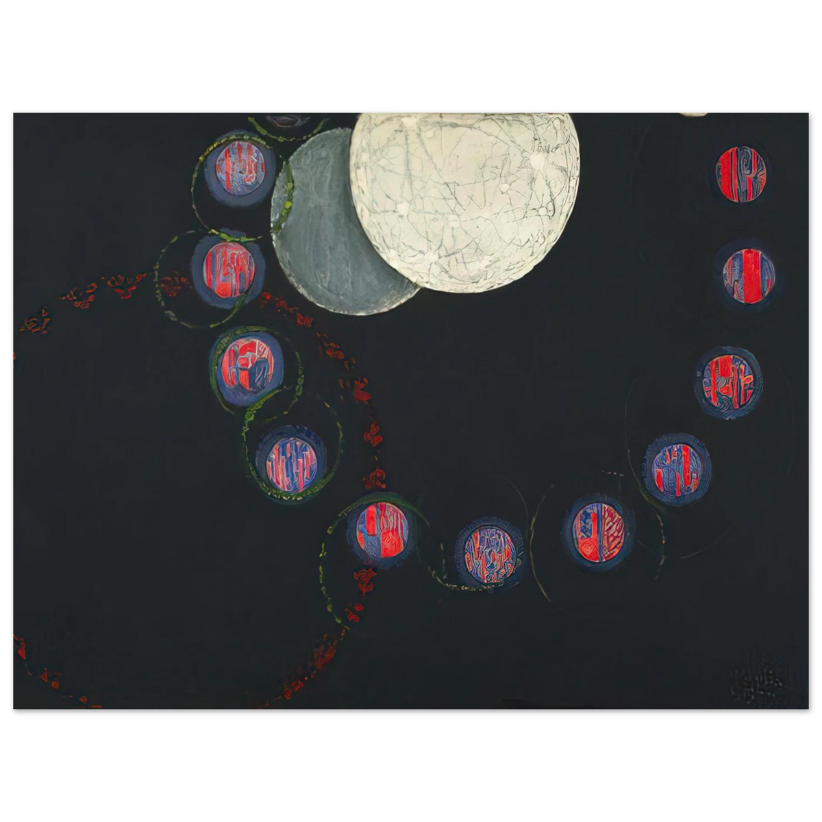 The First Step by Frantisek Kupka – art poster, view 2
