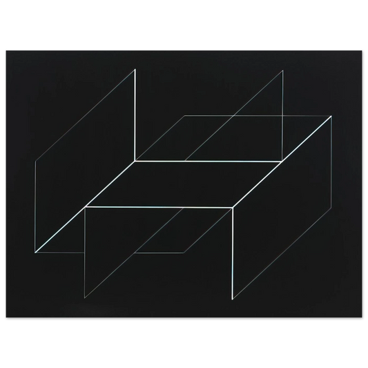 Structural Constellation 0 by Josef Albers (1950) – art poster
