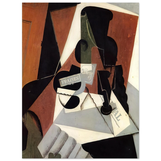 Strawberry Jam by Juan Gris (1917) – art poster