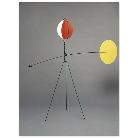 Red And Yellow Vane by Alexander Calder (1934) – art poster