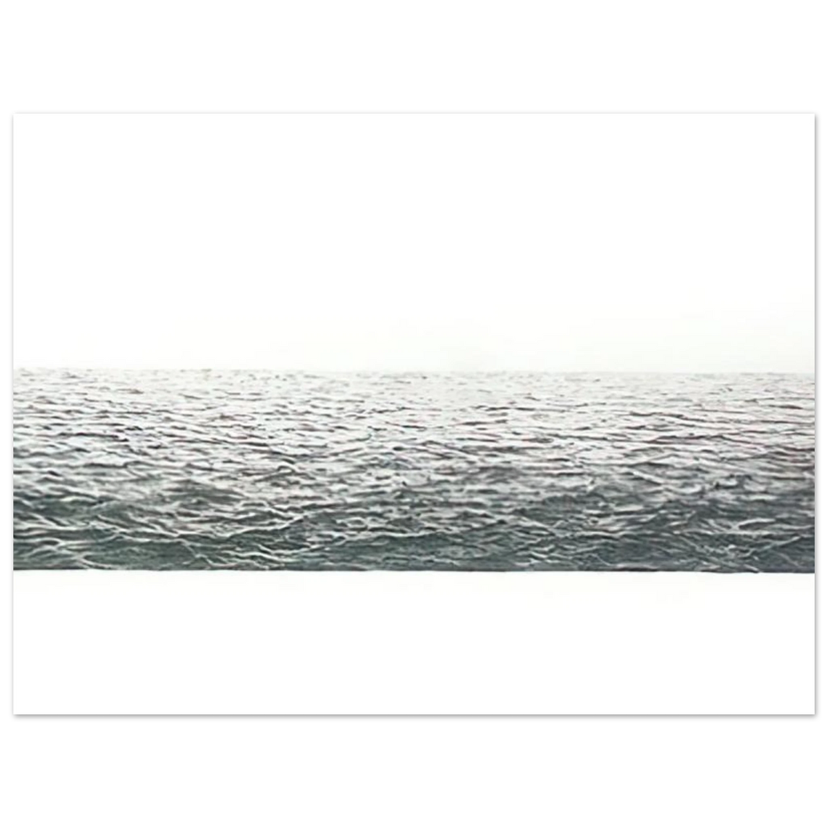 Untitled Ocean by Vija Celmins (1972) – art poster