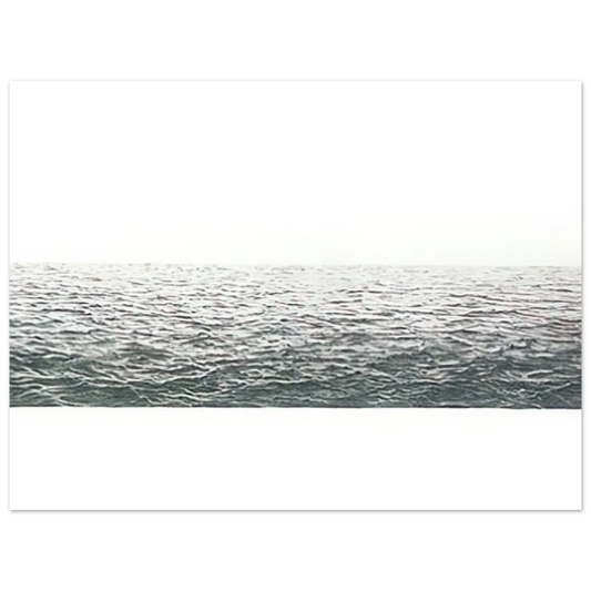 Untitled Ocean by Vija Celmins (1972) – art poster