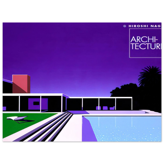 Building No. 2 by Hiroshi Nagai – art poster, view 2