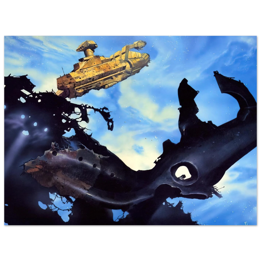 Untitled Artwork No. 10 by Chris Foss – art poster, view 2