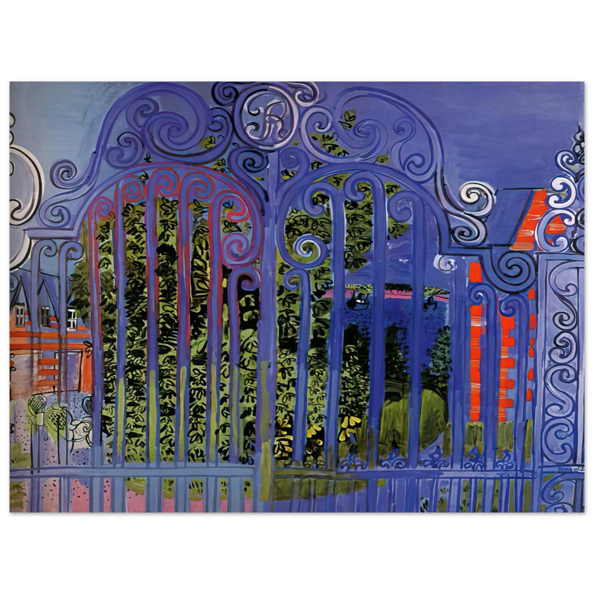 The Grid by Raoul Dufy (1930) – art poster