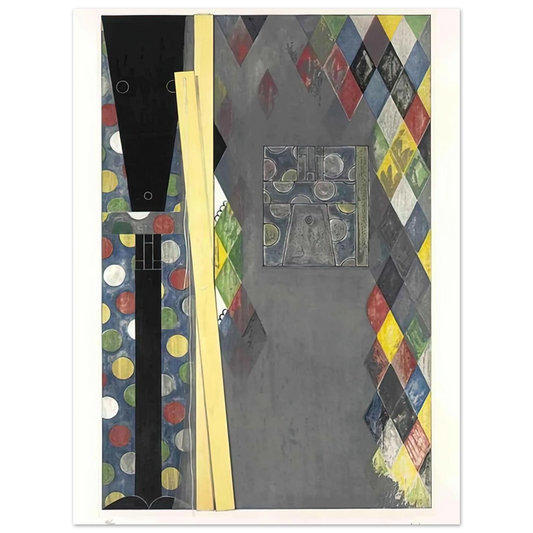 Bushbaby by Jasper Johns (2004) – art poster, view 2