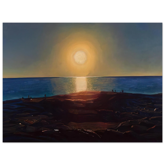 Calm And Free (Maine Coast) by Rockwell Kent – art poster, view 2